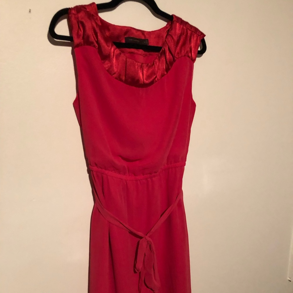 Magenta Chiffon Dress The Limited Medium